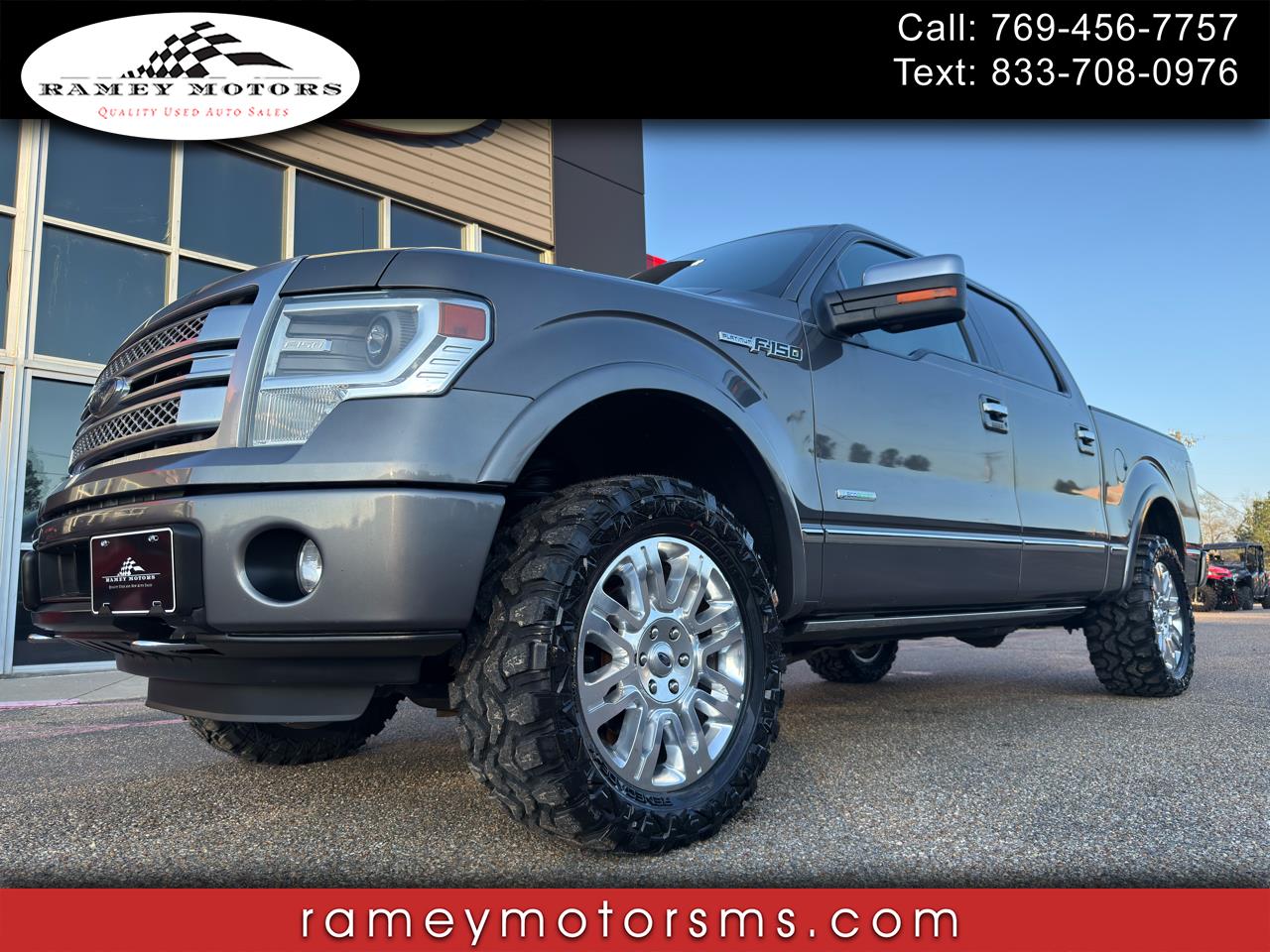 2014 Ford F-150 PLATINUM CREWCAB 4WD