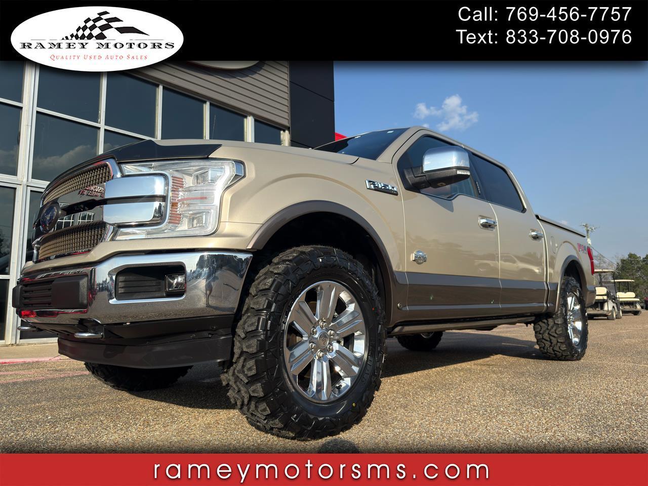 2018 Ford F-150 KING RANCH CREWCAB 4WD 5.0L V8