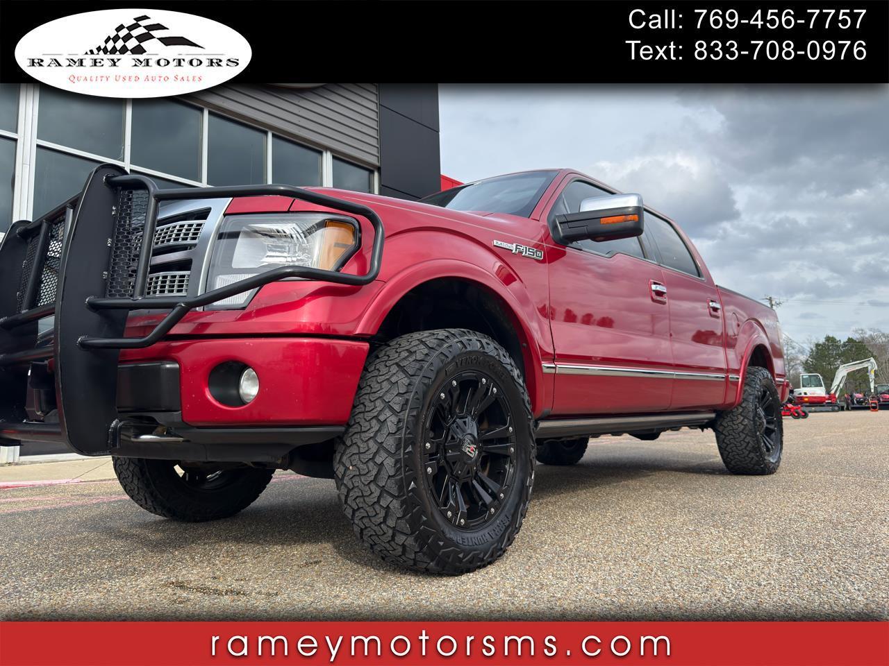 2011 Ford F-150 PLATINUM CREWCAB 4WD 5.0L V8 CUSTOM