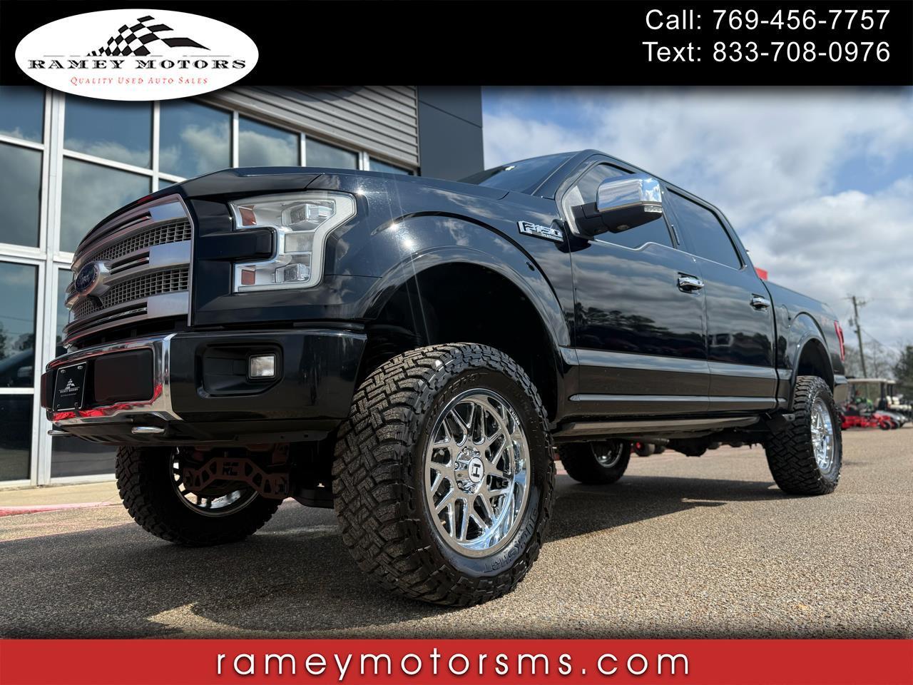 2017 Ford F-150 PLATINUM CREWCAB 4WD CUSTOM