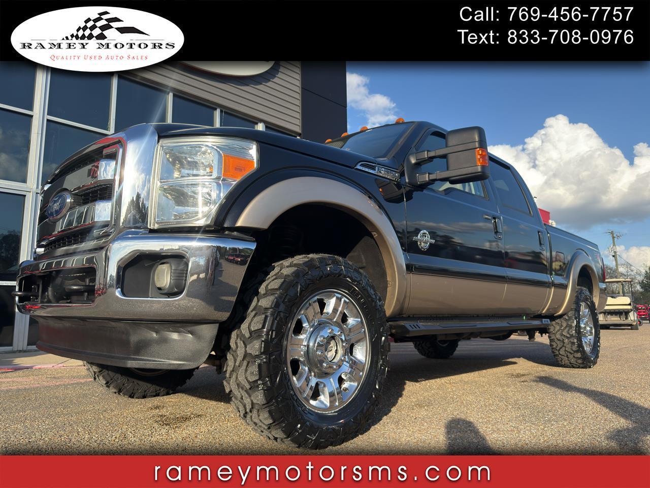 2011 Ford F350 LARIAT CREWCAB SRW 4WD