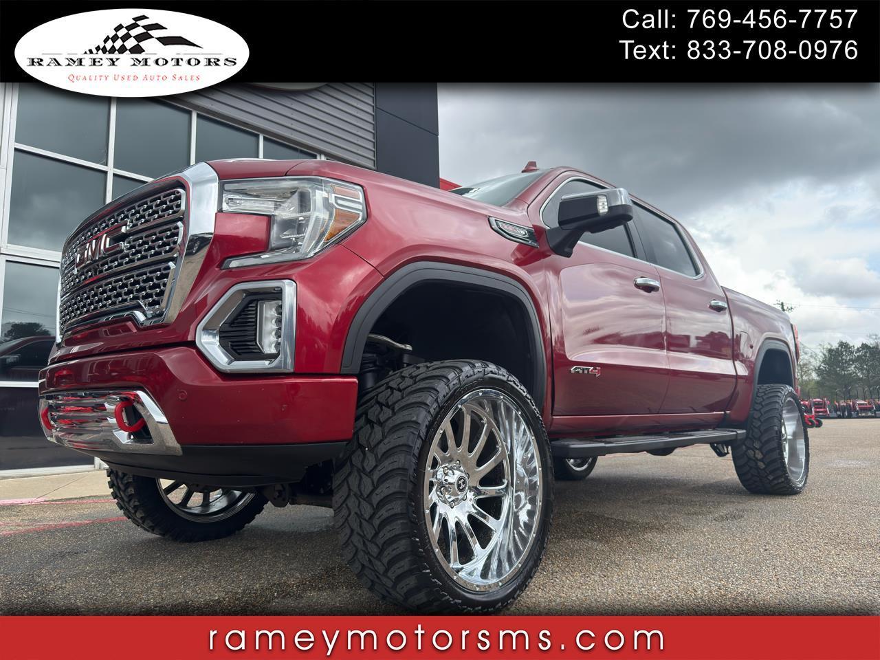2019 GMC Sierra AT4 CREWCAB 4WD 6.2L V8 CUSTOM LIFT