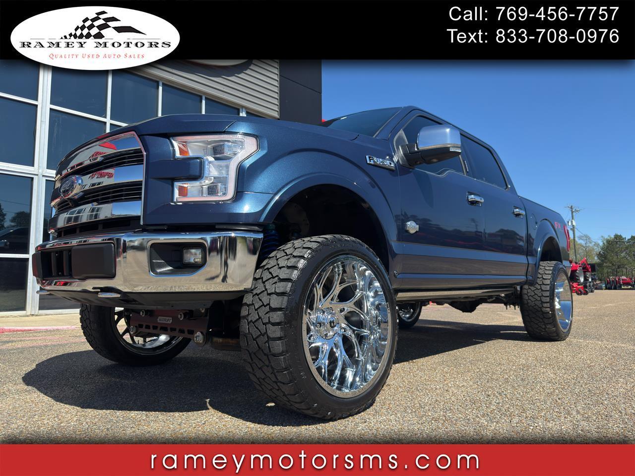 2017 Ford F-150 KING RANCH  CREWCAB 4WD CUSTOM LIFT