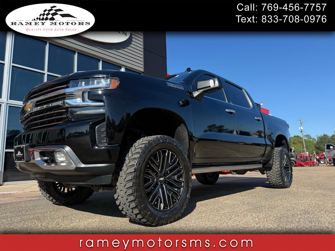 2019 Chevrolet Silverado 1500 HIGH COUNTRY CREWCAB 4WD CUSTOM LIFT