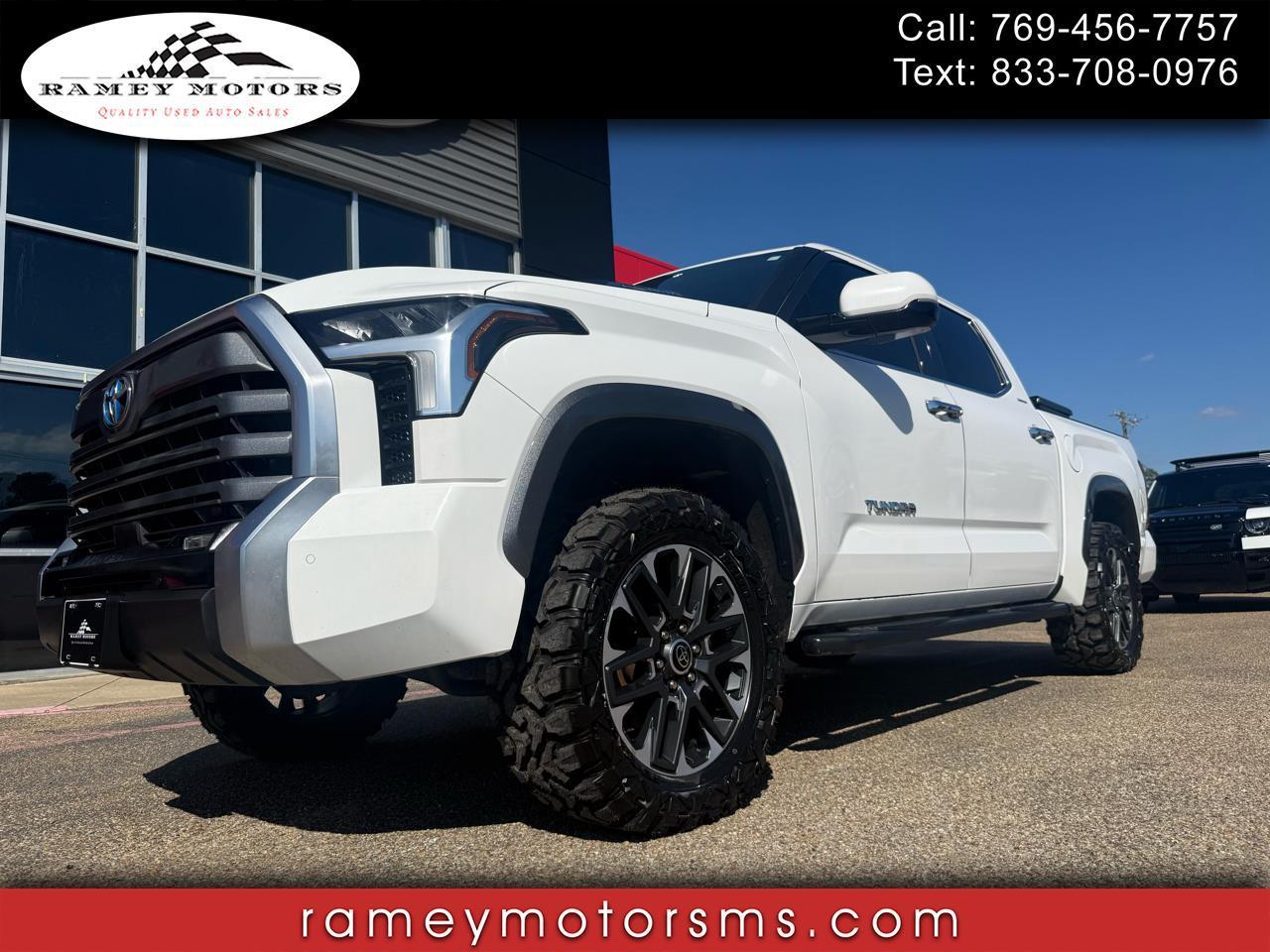 Toyota Tundra 4WD Limited Hybrid CrewMax 5.5' Bed (Natl) 2022