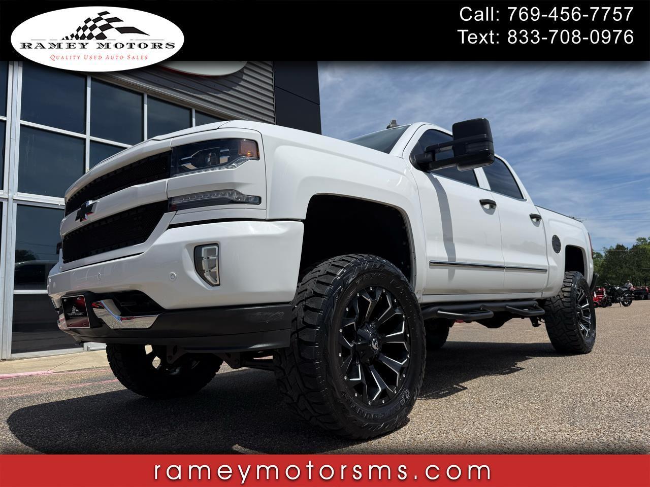 2017 Chevrolet Silverado 1500 LTZ CREWCAB Z71 4WD CUSTOM LIFTED