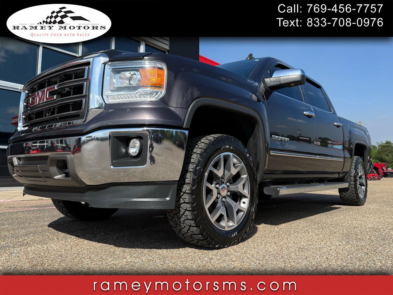 2015 GMC Sierra 1500 SLT Z71 CREWCAB 4WD