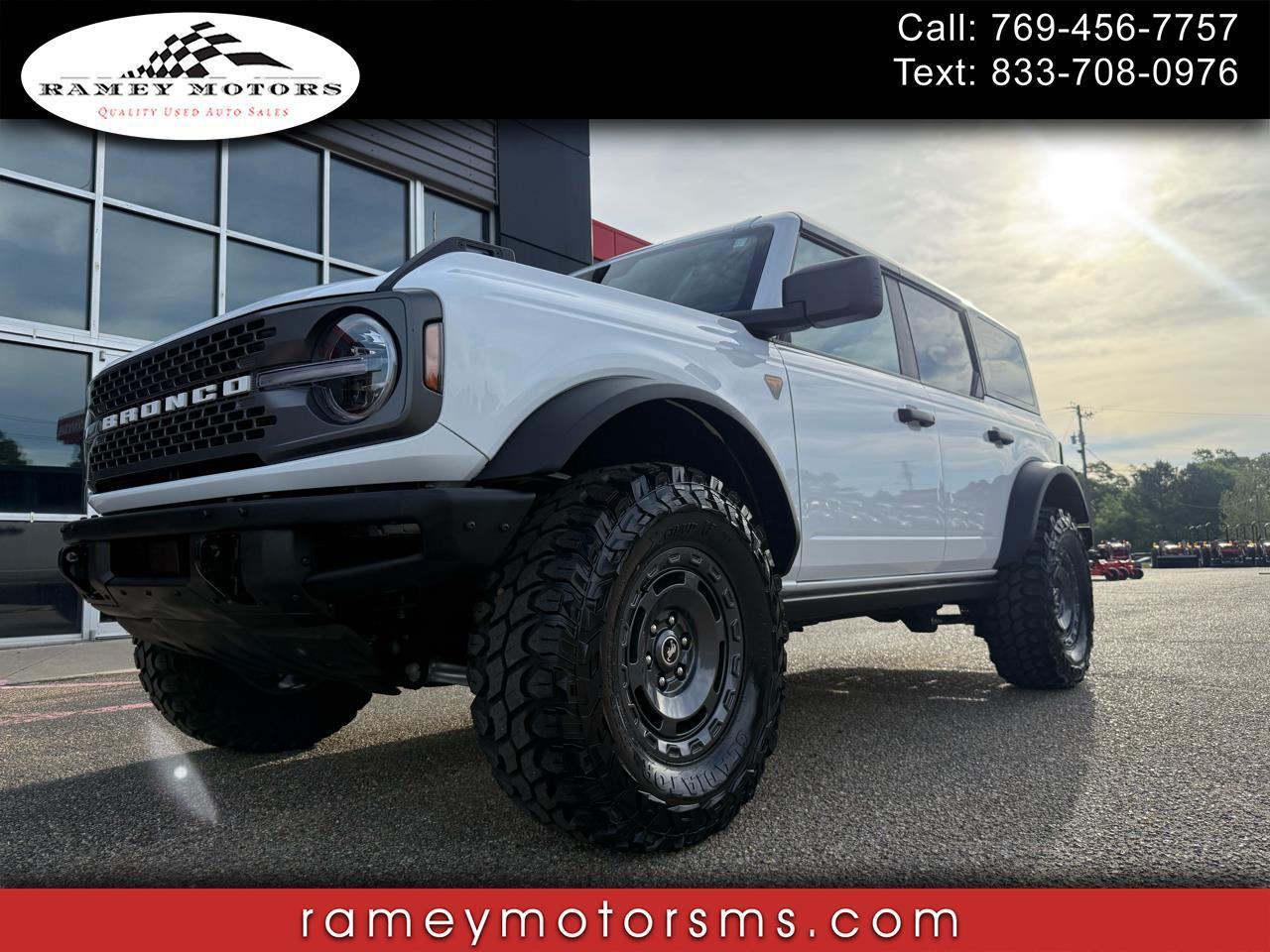 2024 Ford Bronco BADLANDS 4DR SASQUATCH PACKAGE 4WD