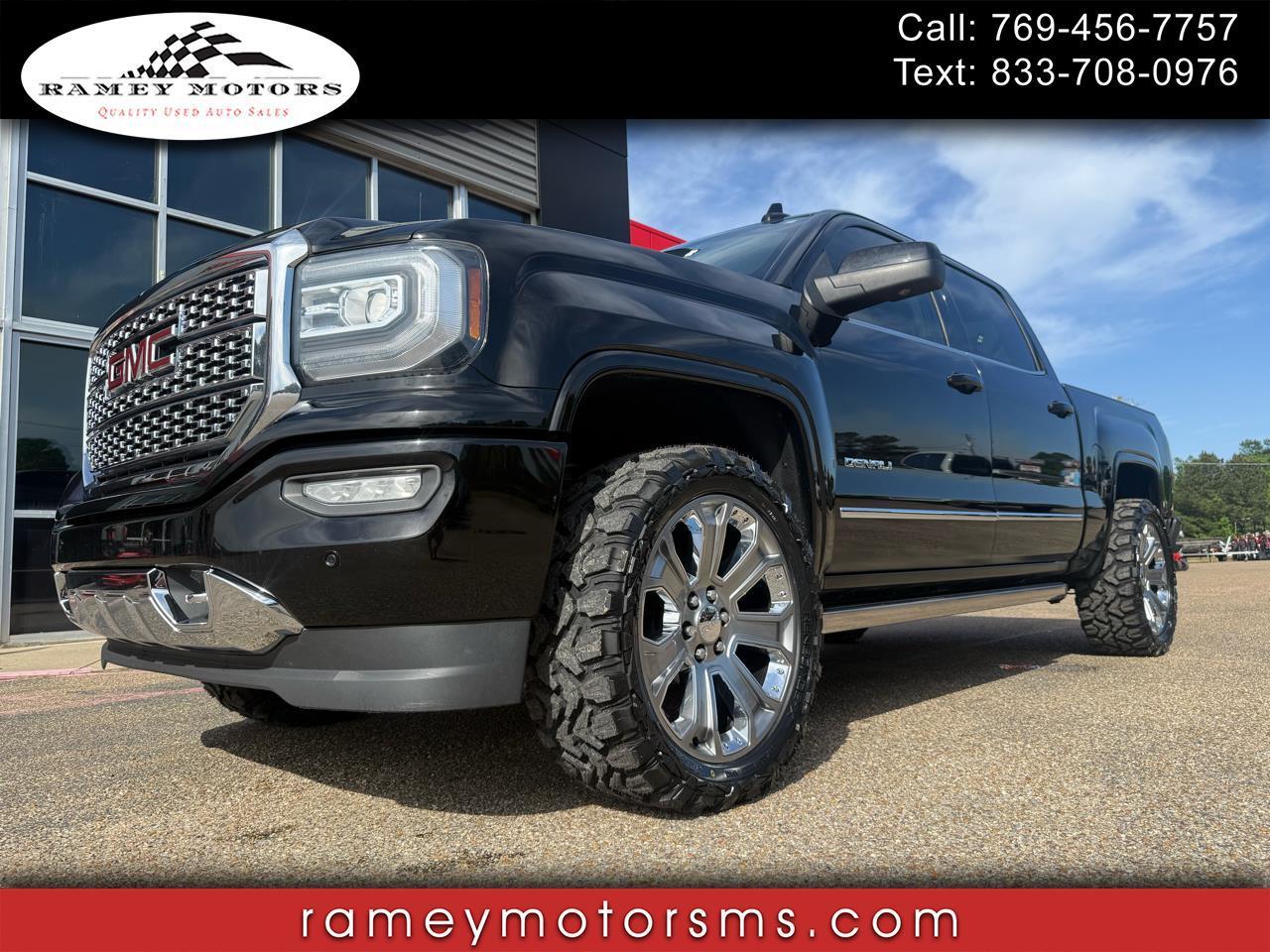 2017 GMC Sierra DENALI 1500 CREWCAB 4WD