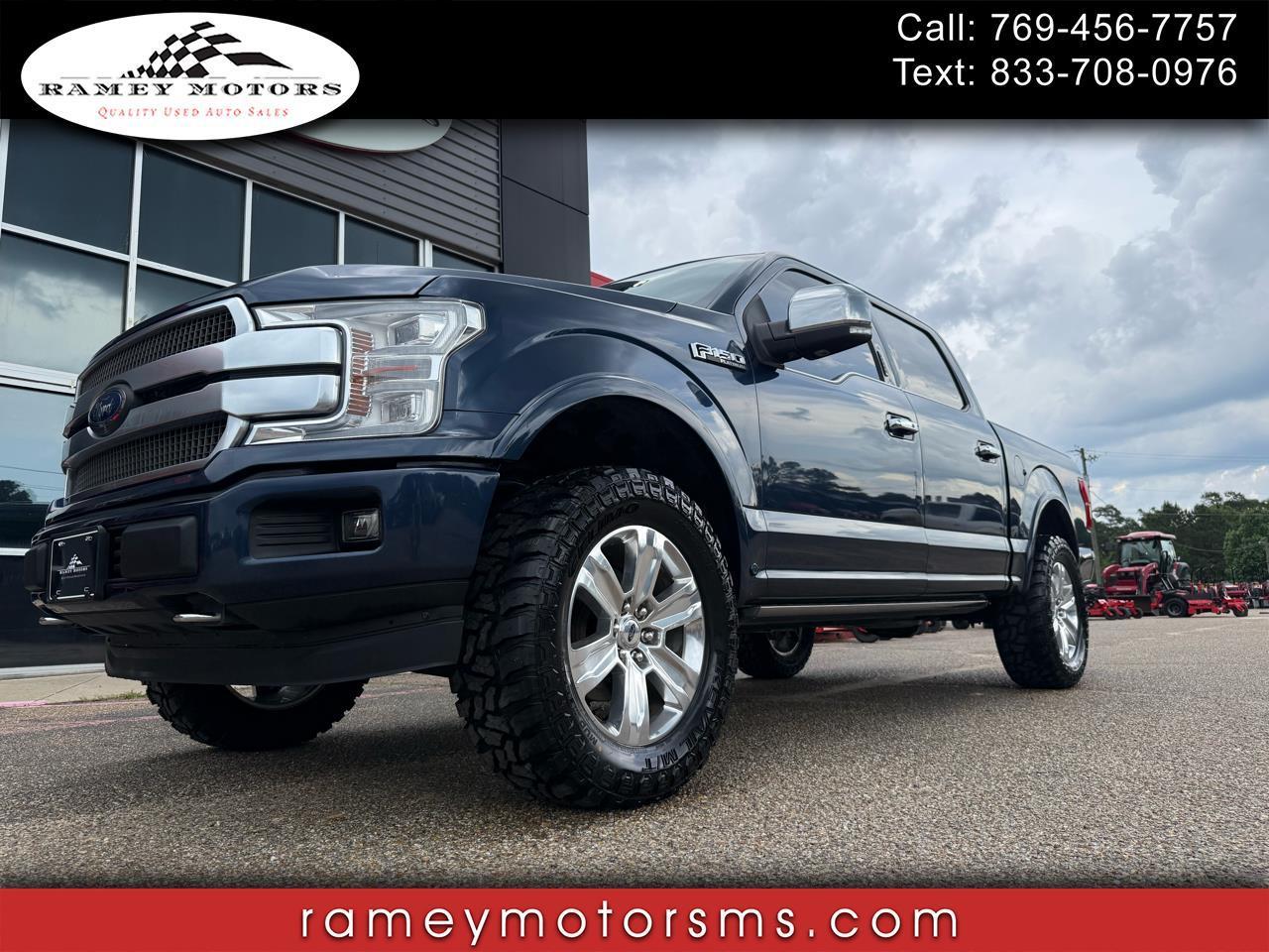 2020 Ford F-150 PLATINUM CREWCAB 4WD 5.0L V8