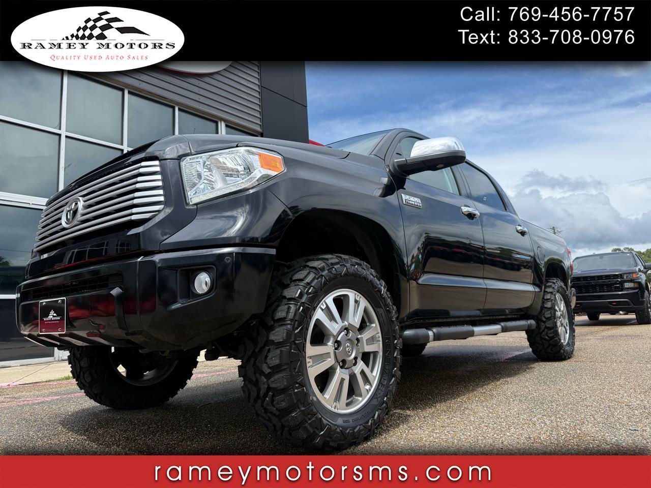 2017 Toyota Tundra 4WD PLATINUM CREWCAB 4WD CUSTOM LIFTED