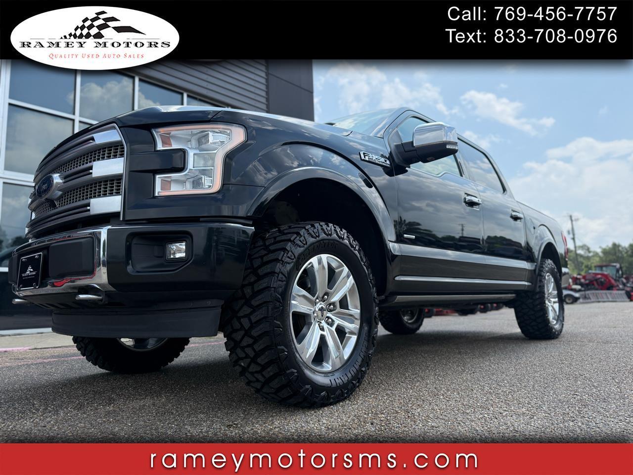 2017 Ford F-150 PLATINUM CREWCAB 4WD