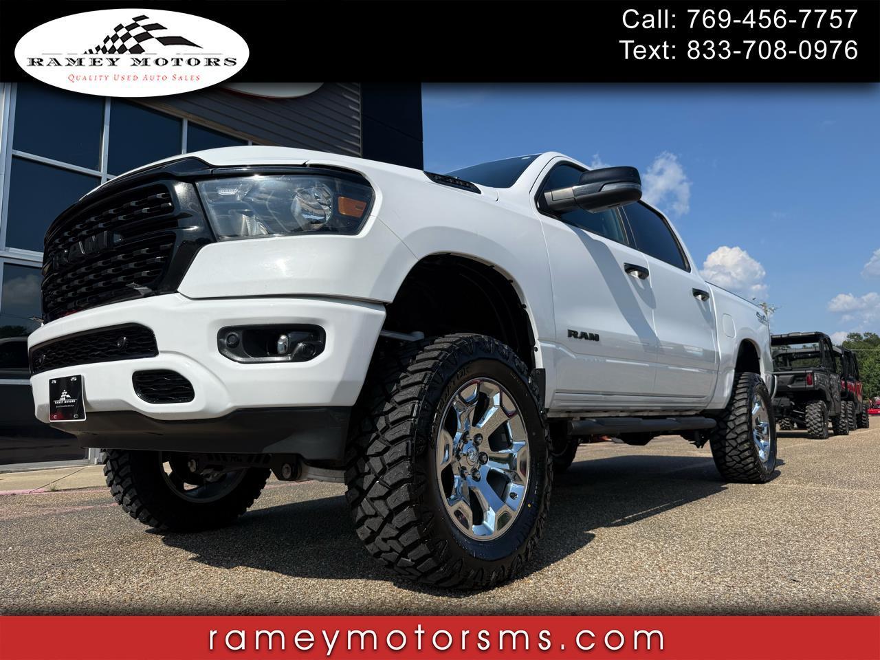2023 RAM 1500 LONESTAR CREWCAB 4WD CUSTOM LIFTED