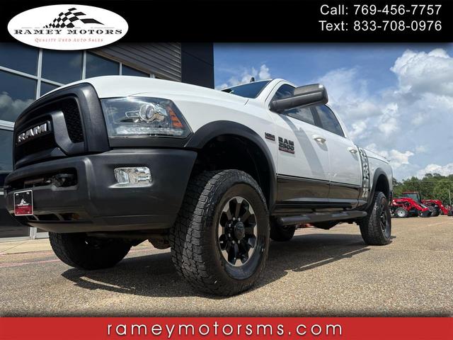 White 2017 RAM 2500 Pickup Truck Four-Wheel Drive Automatic