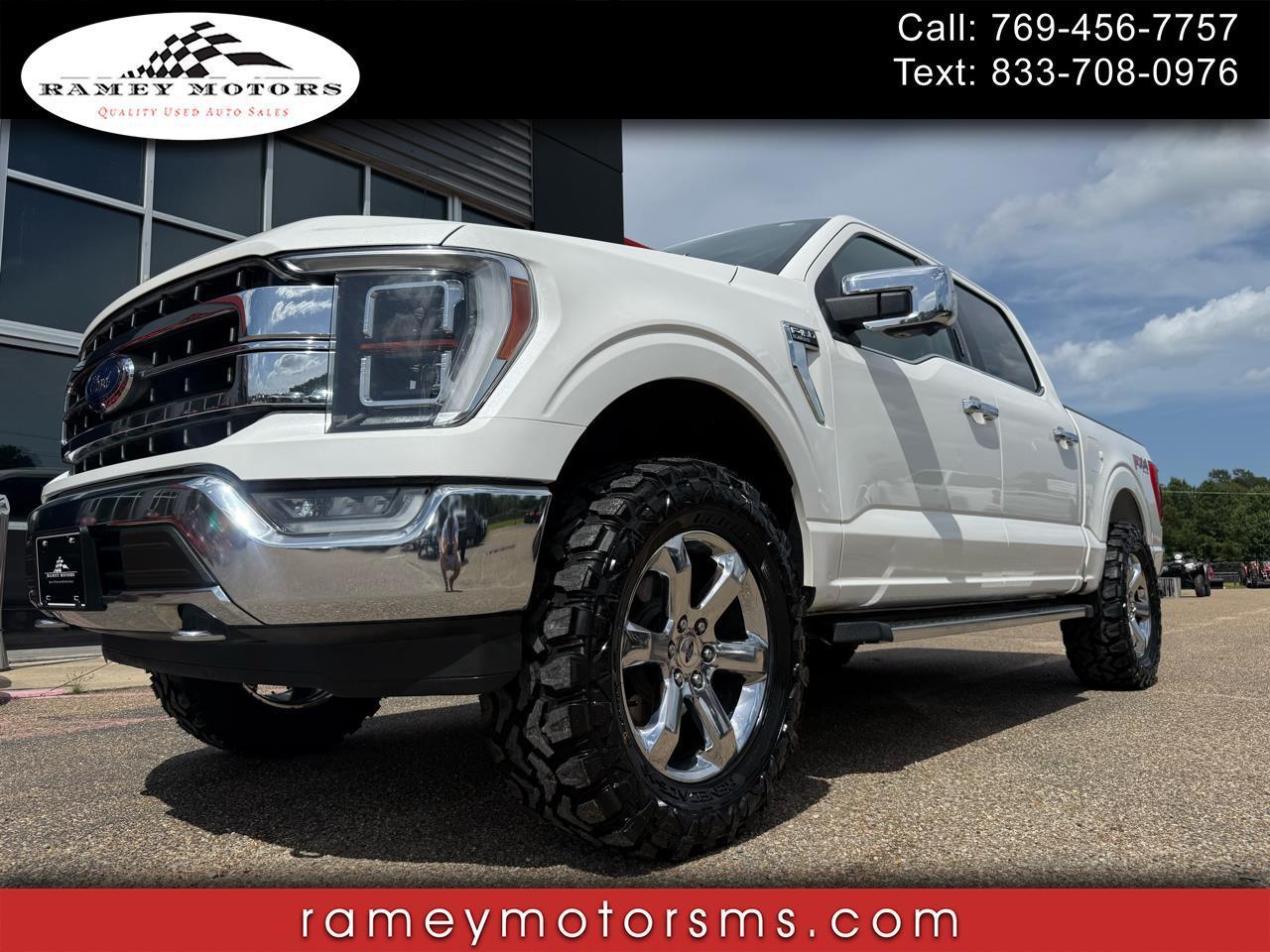 2021 Ford F-150 LARIAT CREWCAB 4WD 5.0L V8