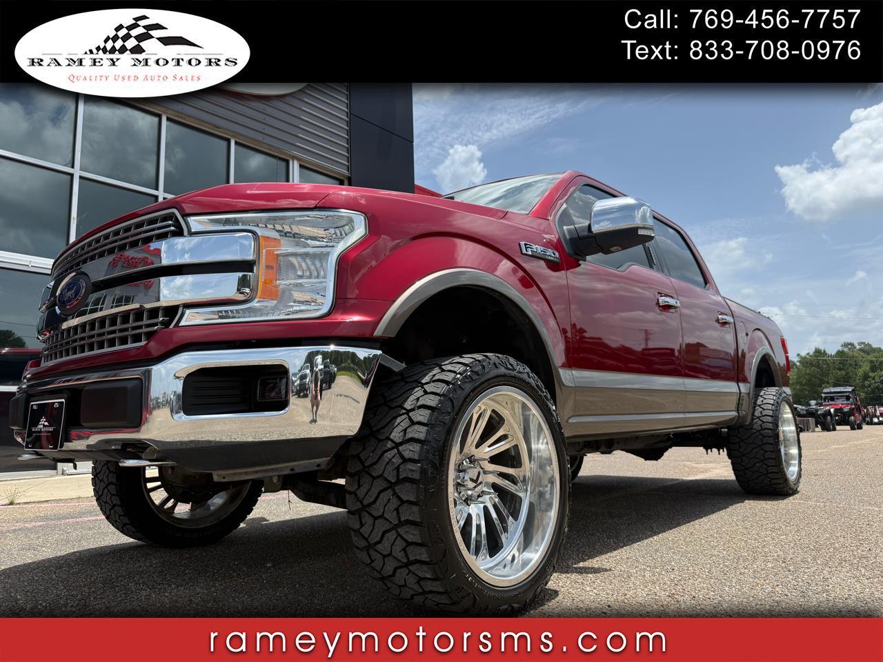2018 Ford F-150 LARIAT CREWCAB 4WD 5.0L V8