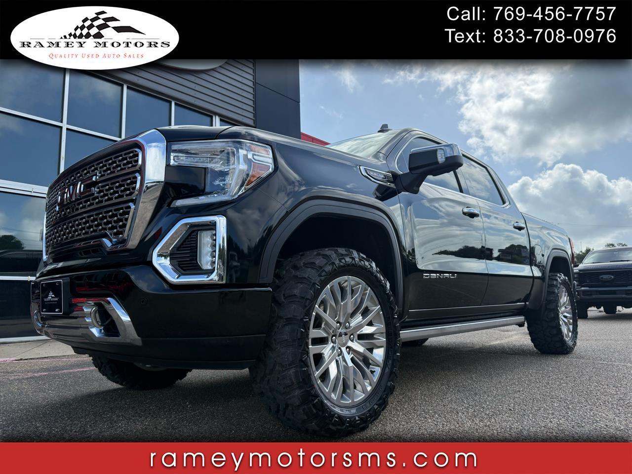 2019 GMC Sierra DENALI CREWCAB 4WD 6.2L V8
