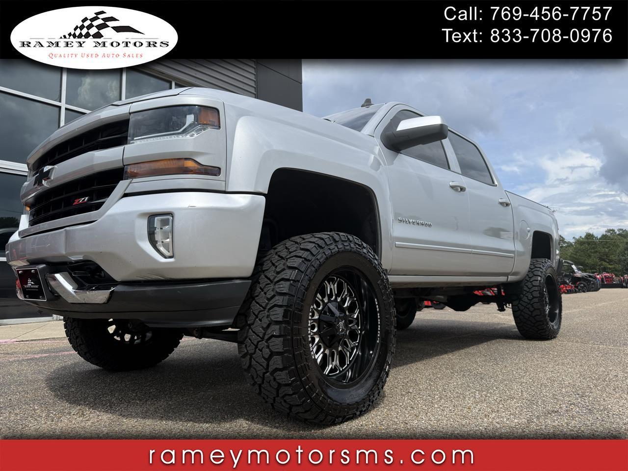 2018 Chevrolet Silverado 1500 LT Z71 W/2LT CREWCAB 4WD CUSTOM LIFTED