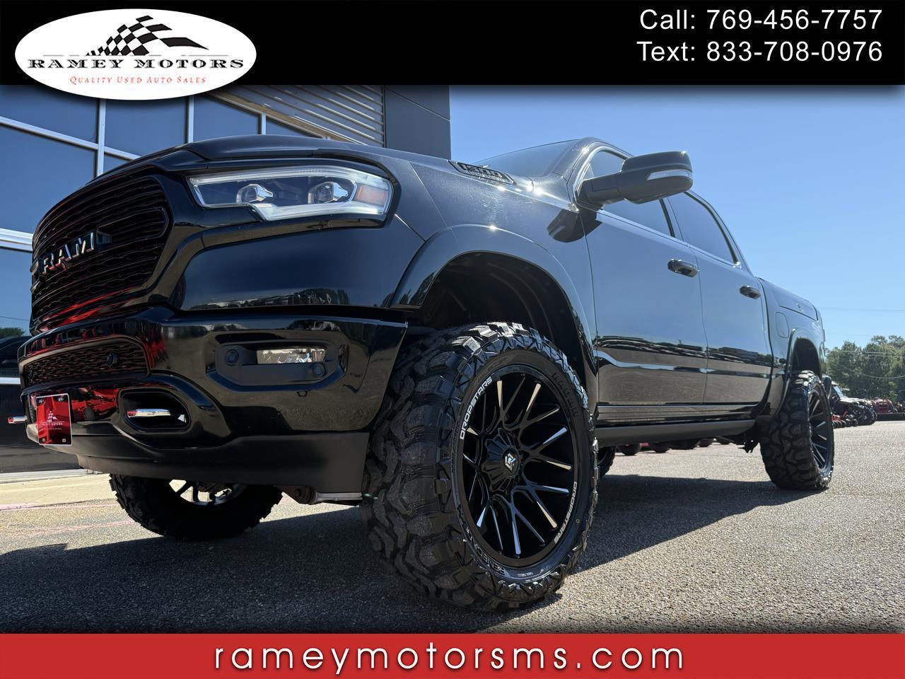2019 RAM 1500 LIMITED CREWCAB 4WD CUSTOM LIFTED
