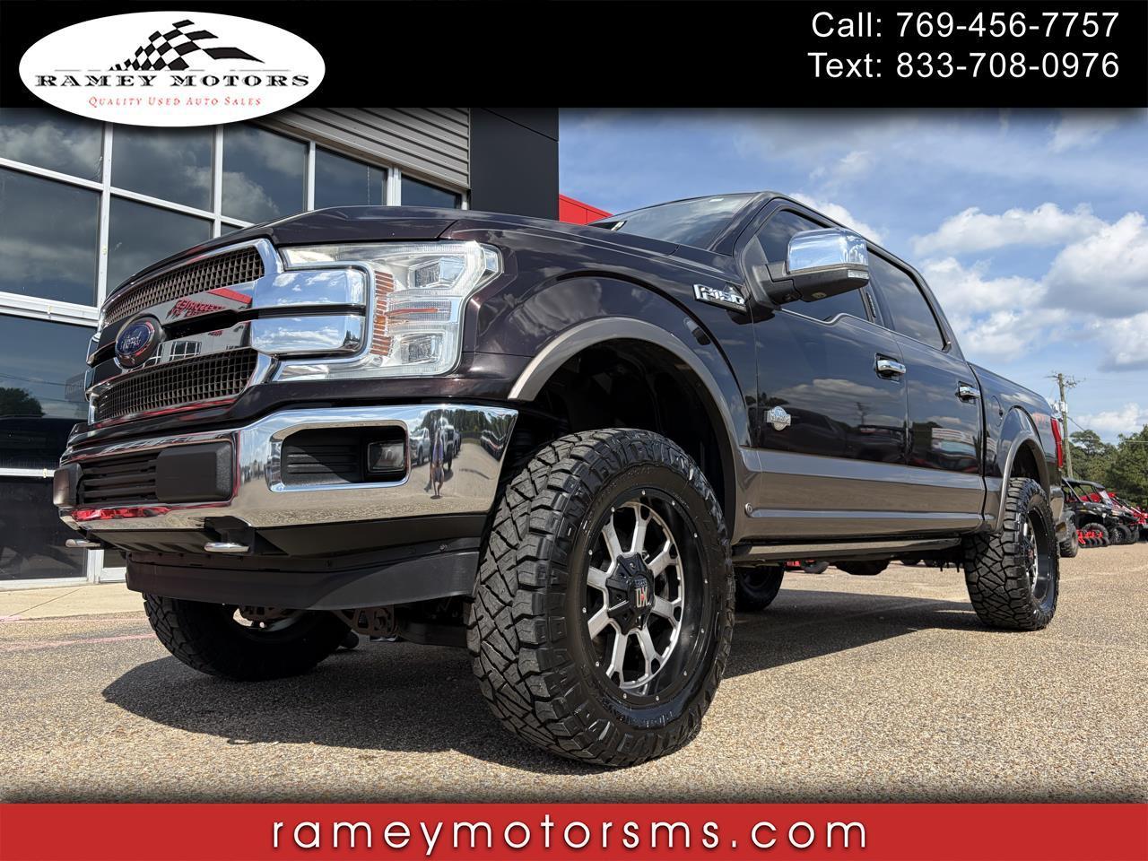 2018 Ford F-150 KING RANCH CREWCAB 4WD 5.0L V8