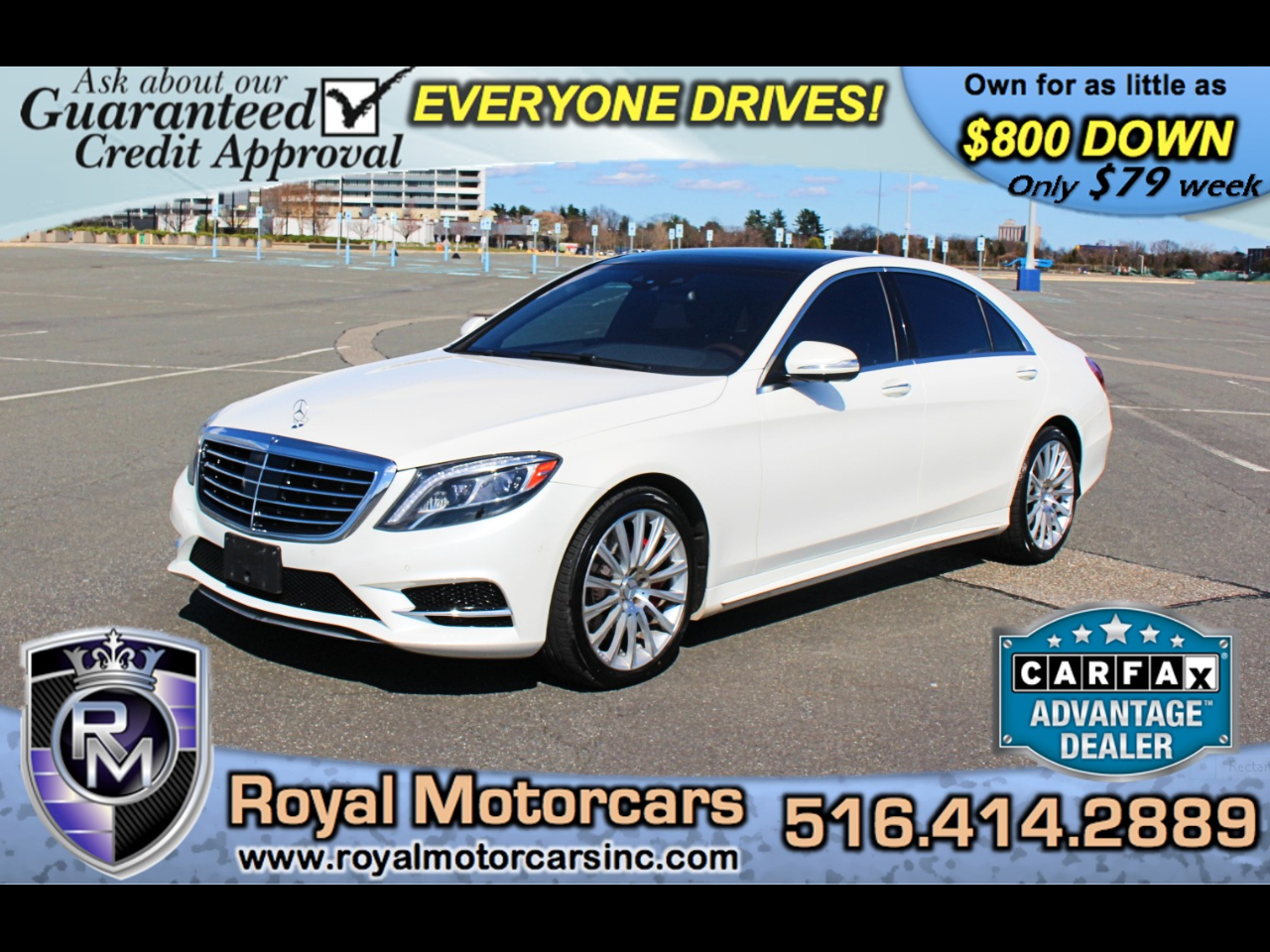 2015 Mercedes-Benz S-Class 4dr Sdn S 550 4MATIC