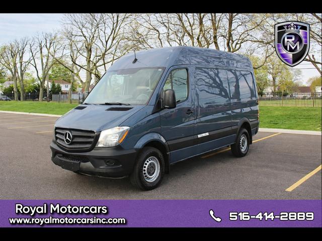 Blue 2018 Mercedes-Benz Sprinter Cargo 2500 144 V6 Worker RWD Van 4X2 Automatic