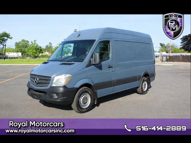 Blue 2018 Mercedes-Benz Sprinter Cargo 2500 144 V6 Worker RWD Van 4X2 Automatic