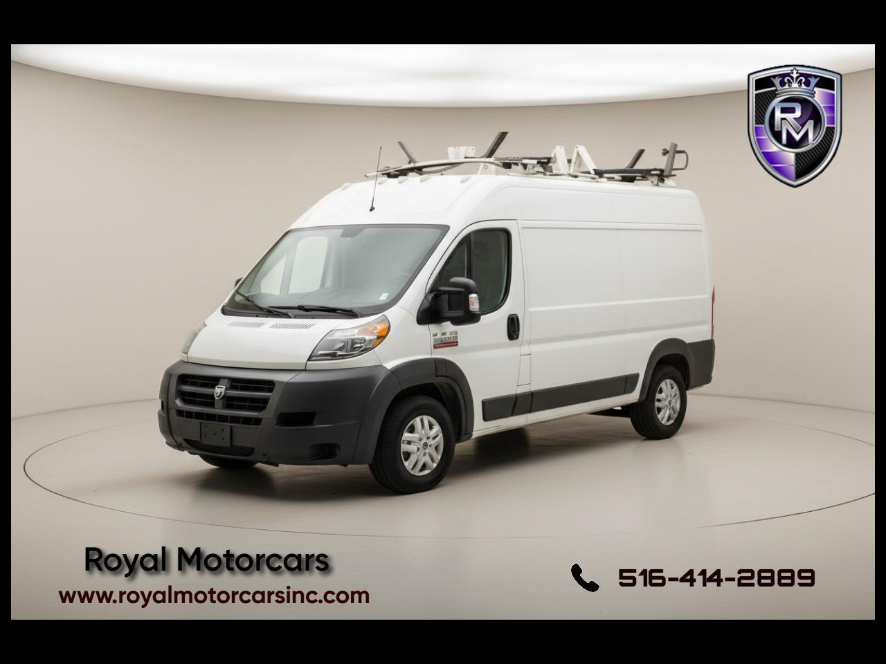 RAM ProMaster Cargo Van 1500 High Roof 136" WB 2016