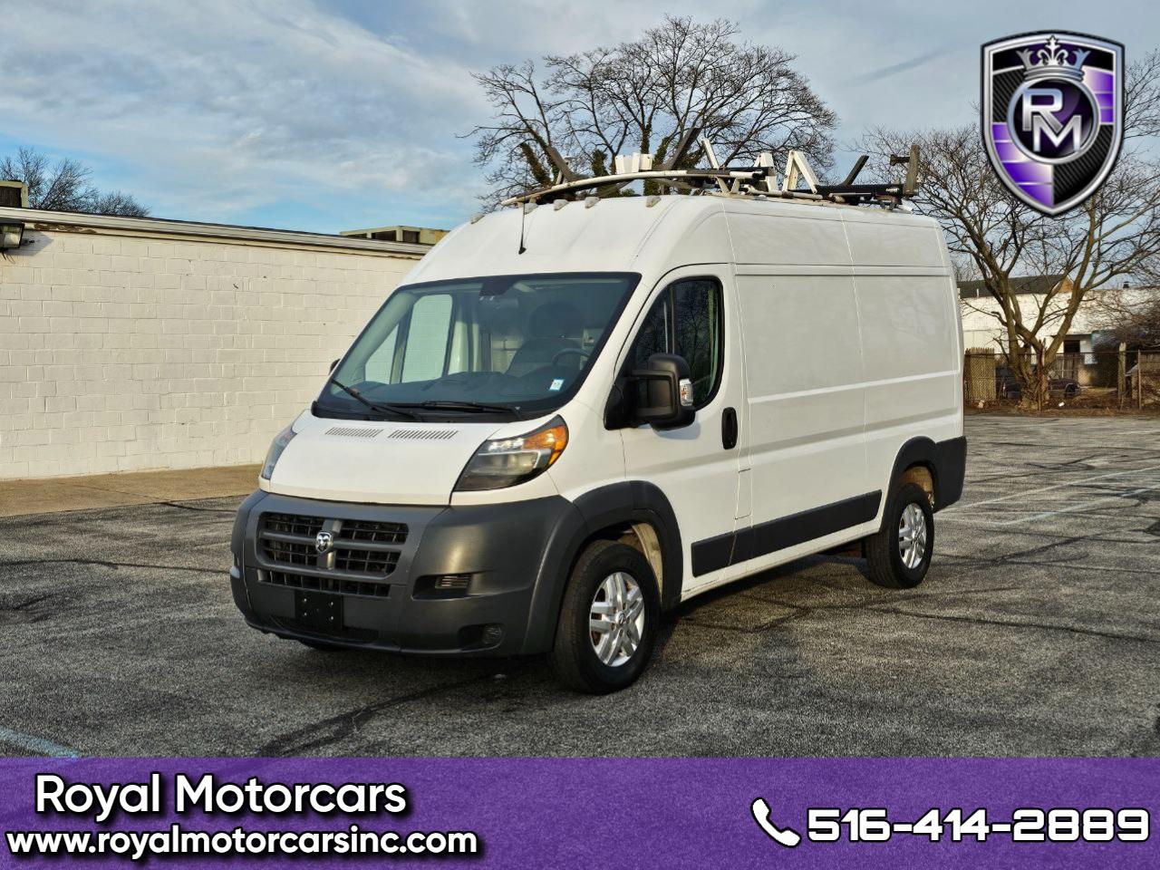 2016 RAM ProMaster Cargo Van 1500 High Roof 136" WB