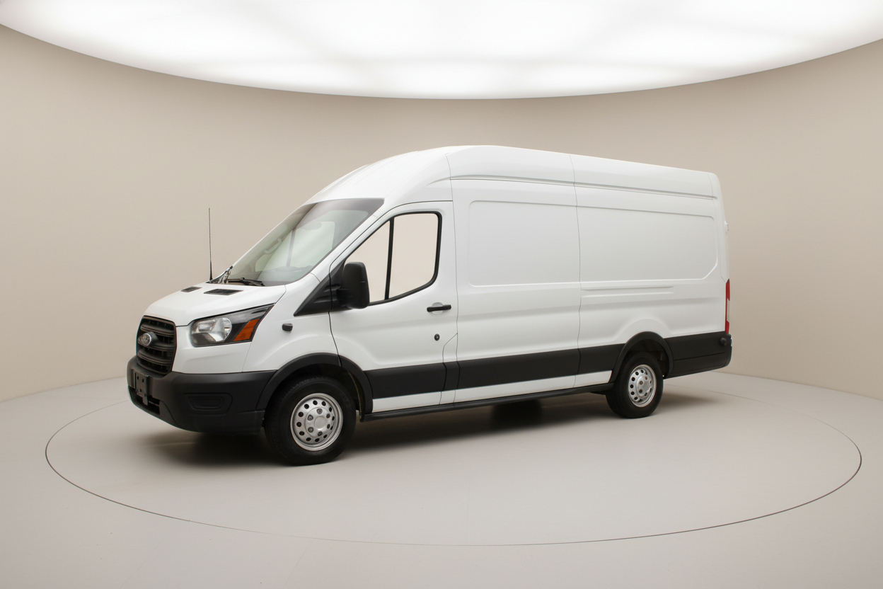 Ford Transit Cargo Van T-350 148" EL Hi Rf 9500 GVWR AWD 2020