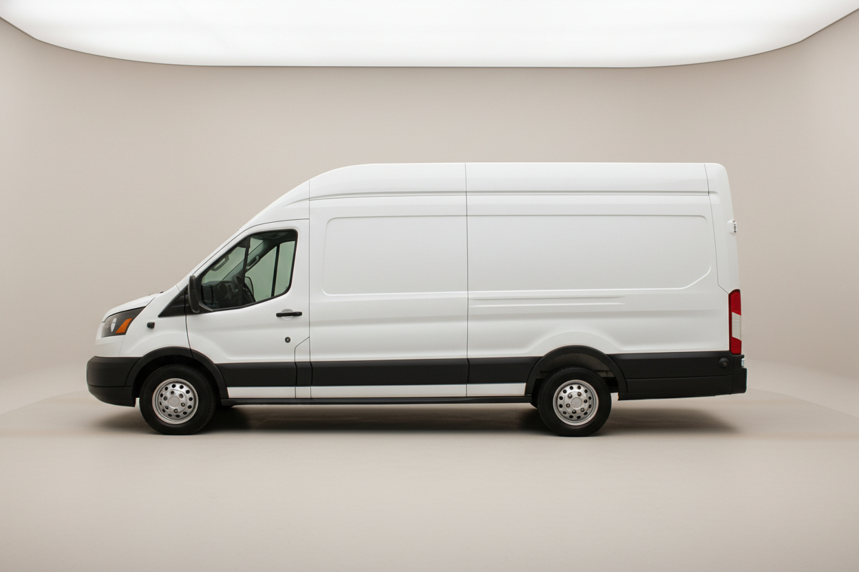 Ford Transit Cargo Van T-350 148" EL Hi Rf 9500 GVWR AWD 2020