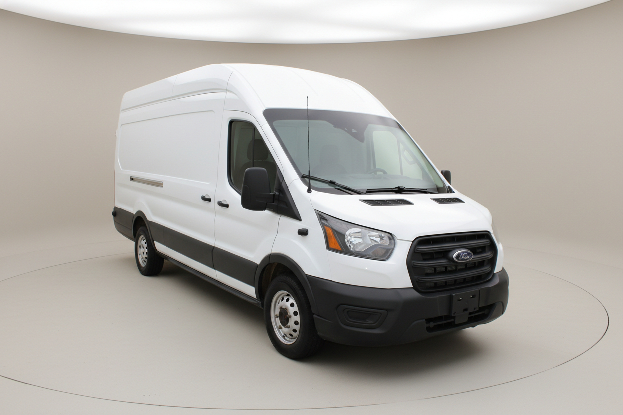 Ford Transit Cargo Van T-350 148" EL Hi Rf 9500 GVWR AWD 2020
