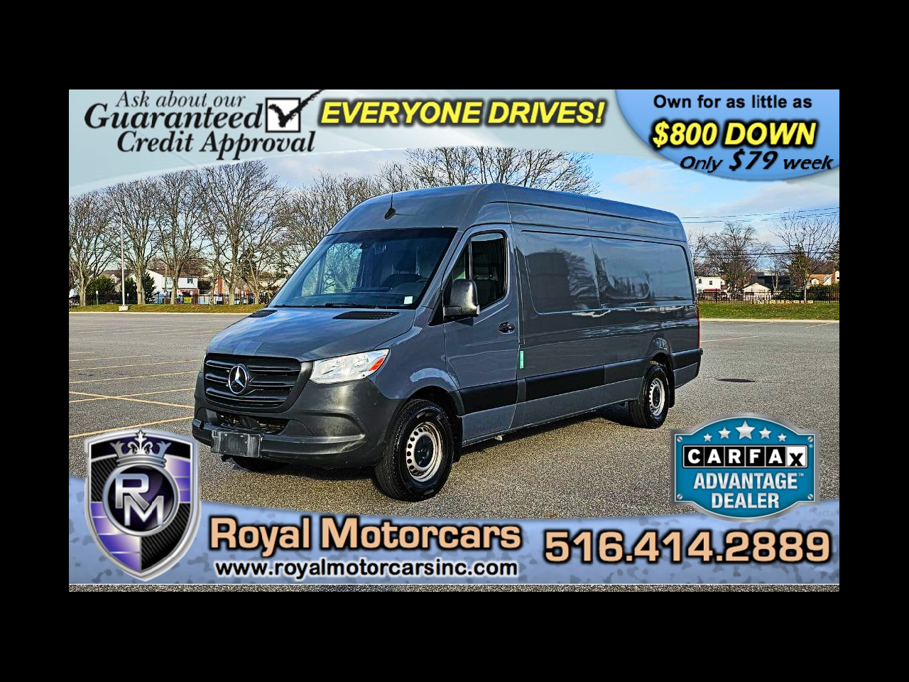 2019 Mercedes-Benz Sprinter 2500 Wagon High Roof 170-in. WB