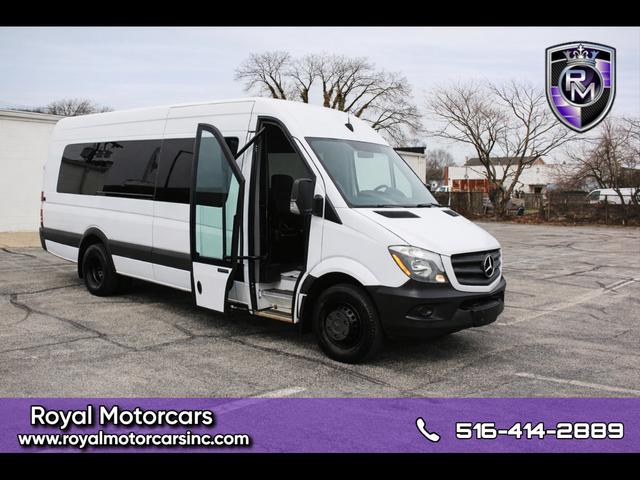 White 2017 Mercedes-Benz Sprinter Cab Chassis 3500XD 170 RWD Van 4X2 Automatic