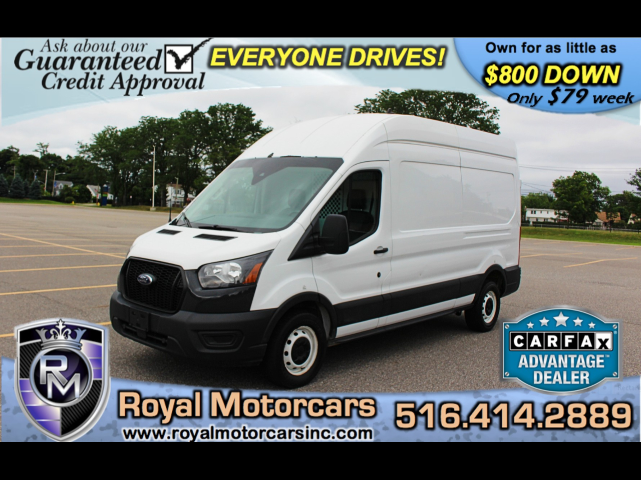 2021 Ford Transit 250 Van High Roof w/Sliding Pass. 148-in. WB