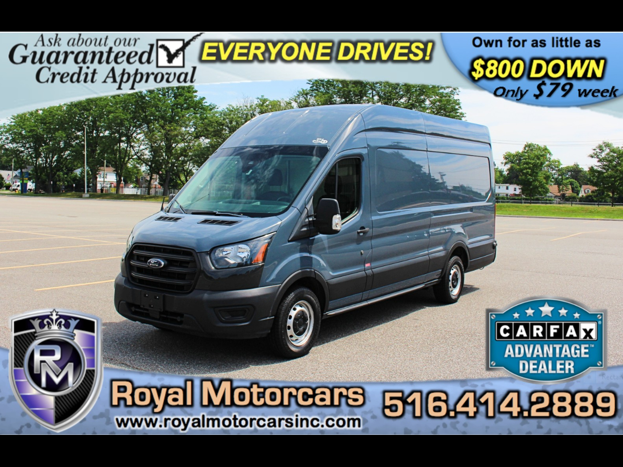 2020 Ford Transit 250 Van High Roof w/Sliding Pass. 148-in. WB EL