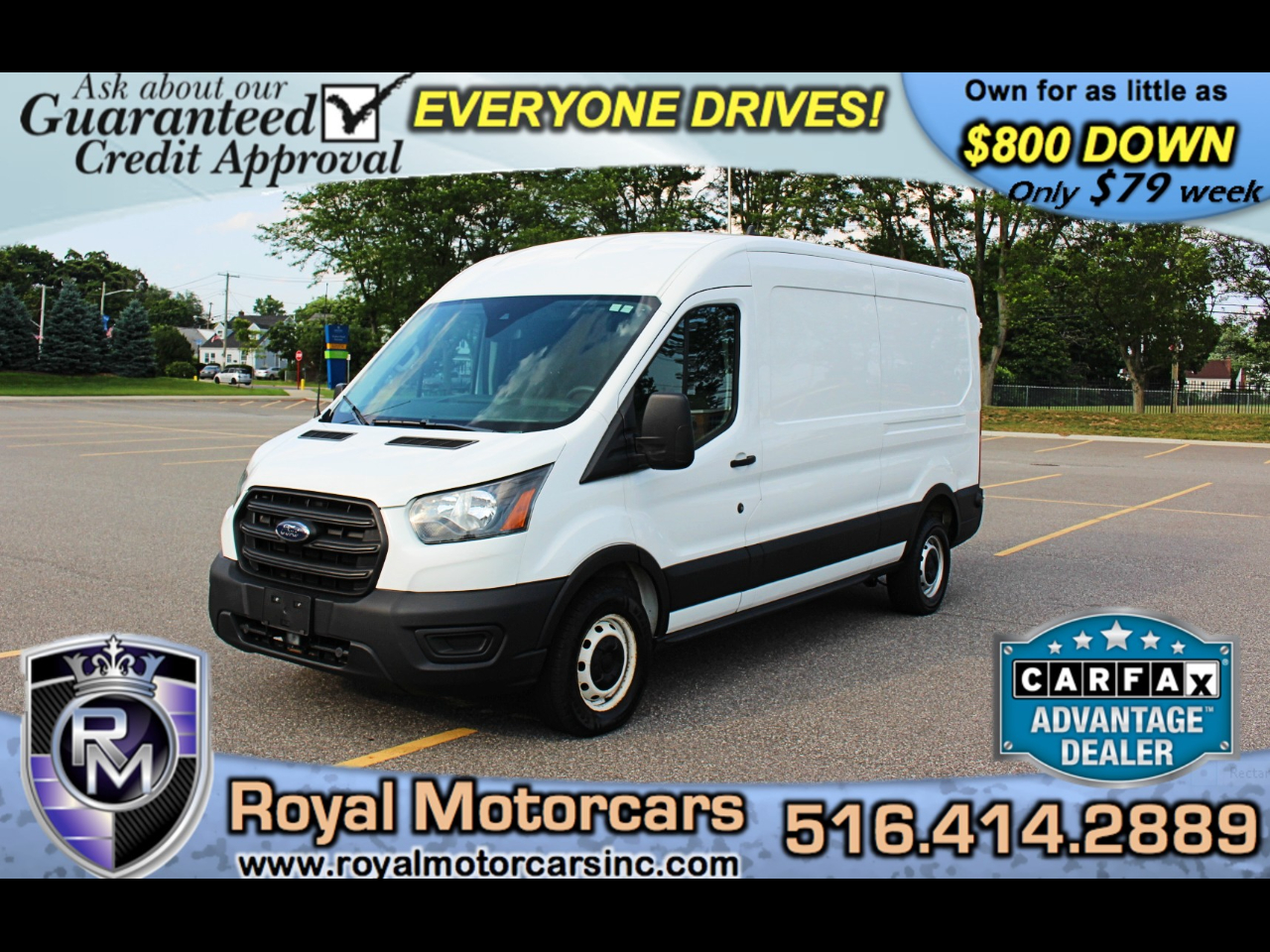 2020 Ford Transit 250 Van Med. Roof w/Sliding Pass. 148-in. WB