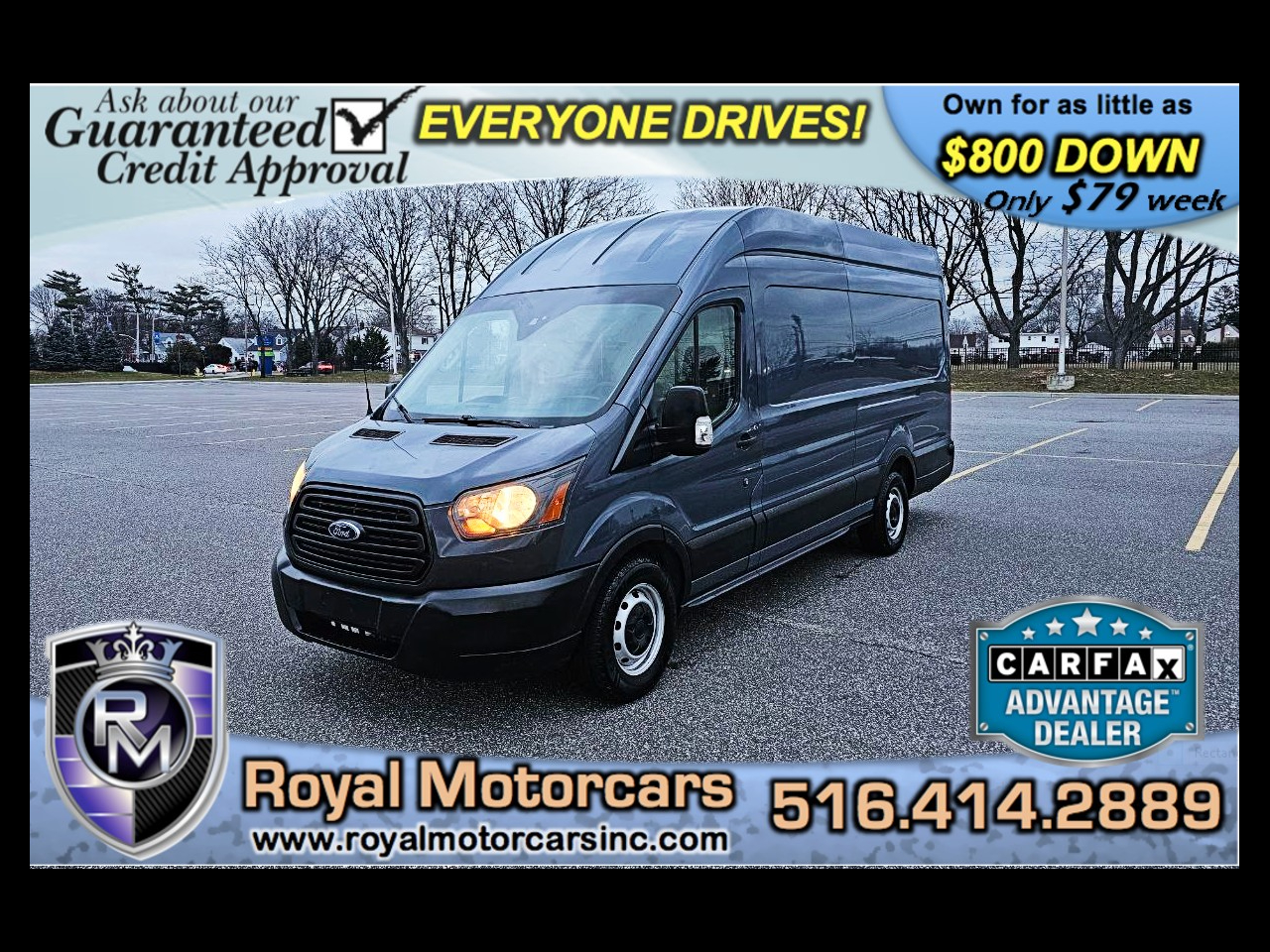 2019 Ford Transit 250 Van High Roof w/Sliding Pass. 148-in. WB EL