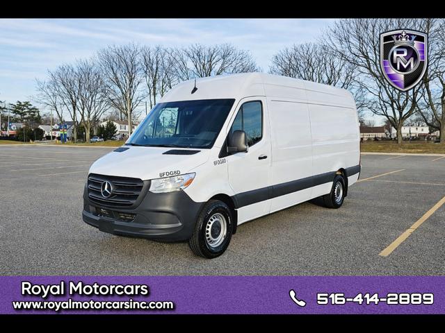 White 2024 Mercedes-Benz Sprinter Cargo 2500 170 High Roof RWD Van Rear-Wheel Drive Automatic