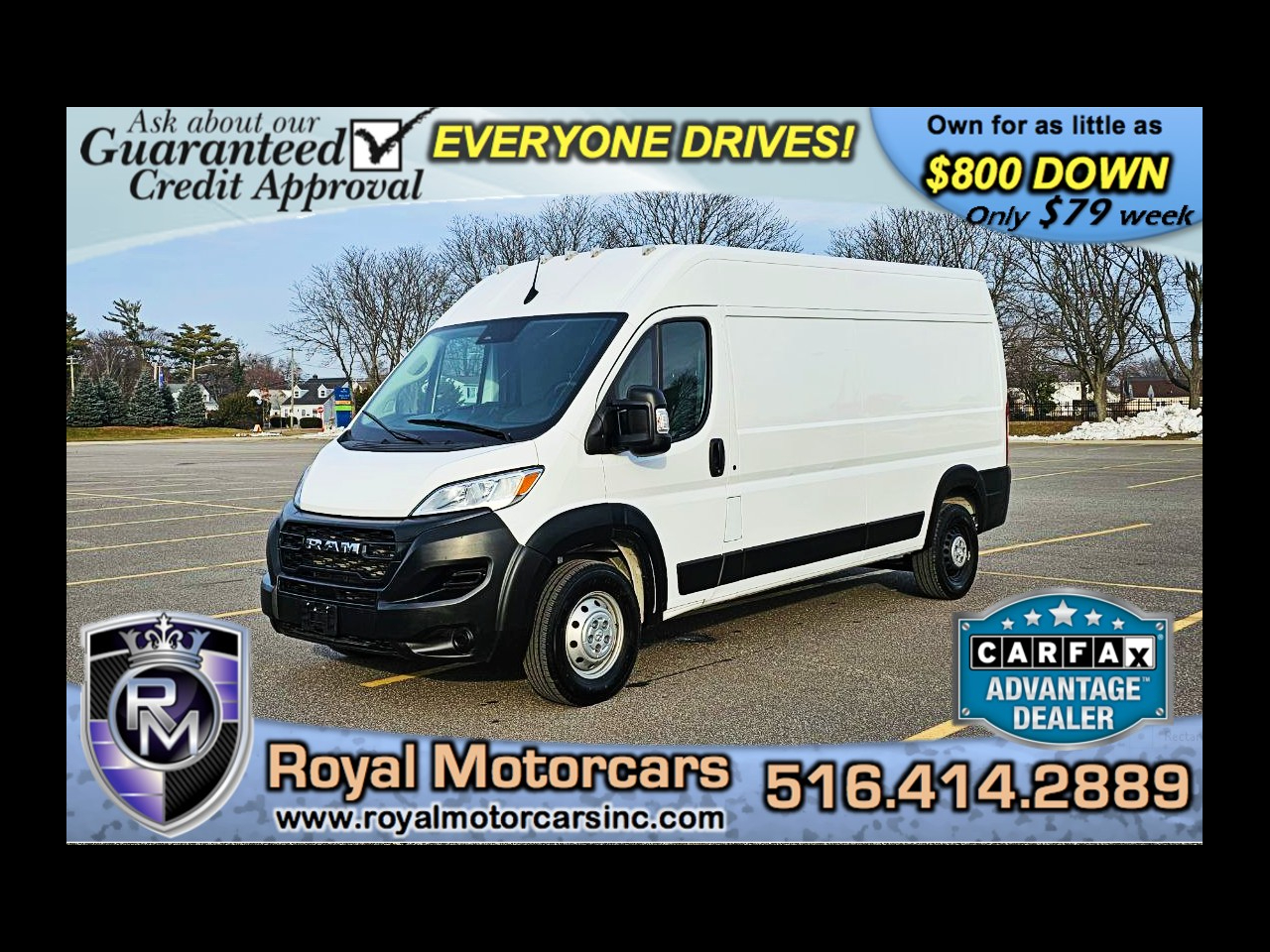 RAM Promaster 2500 High Roof 159-in. WB 2023