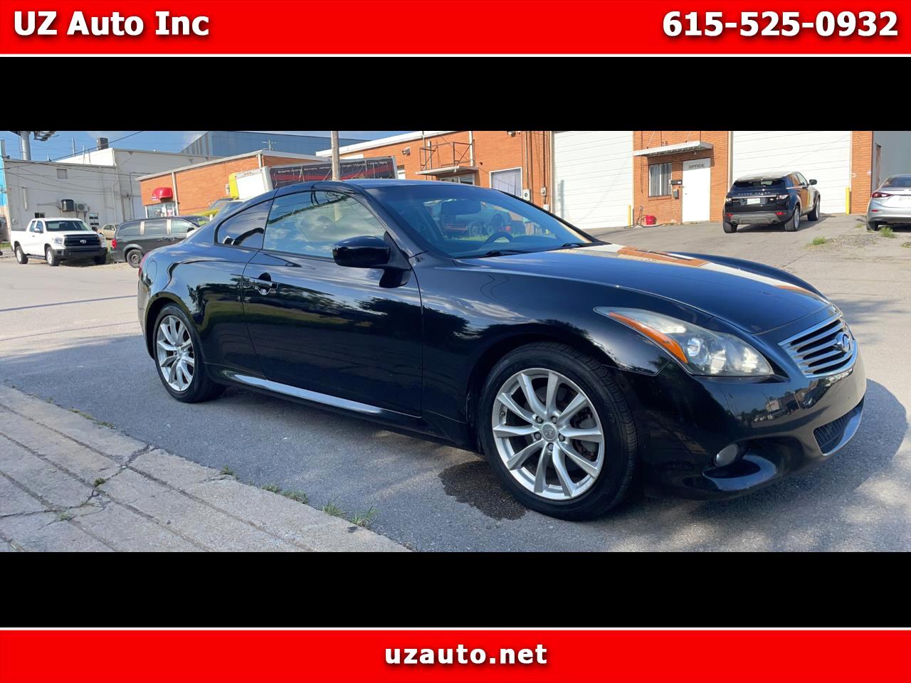 Infiniti G37 Coupe 2dr Sport 2012