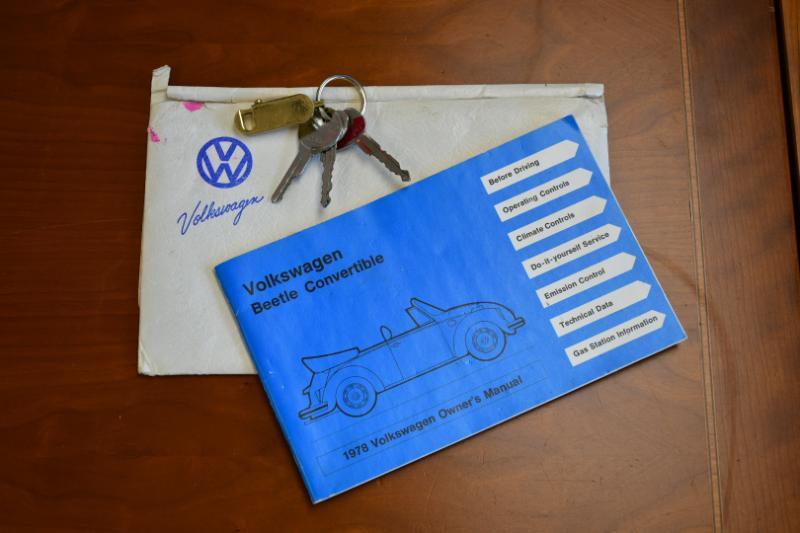 Volkswagen Beetle Convertible  1978