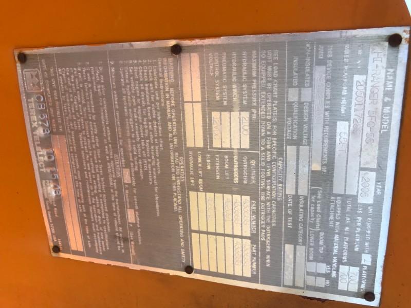 Used 2002 International 4700 60' HI RANGER BUCKET TRUCK 60K MILES IHC