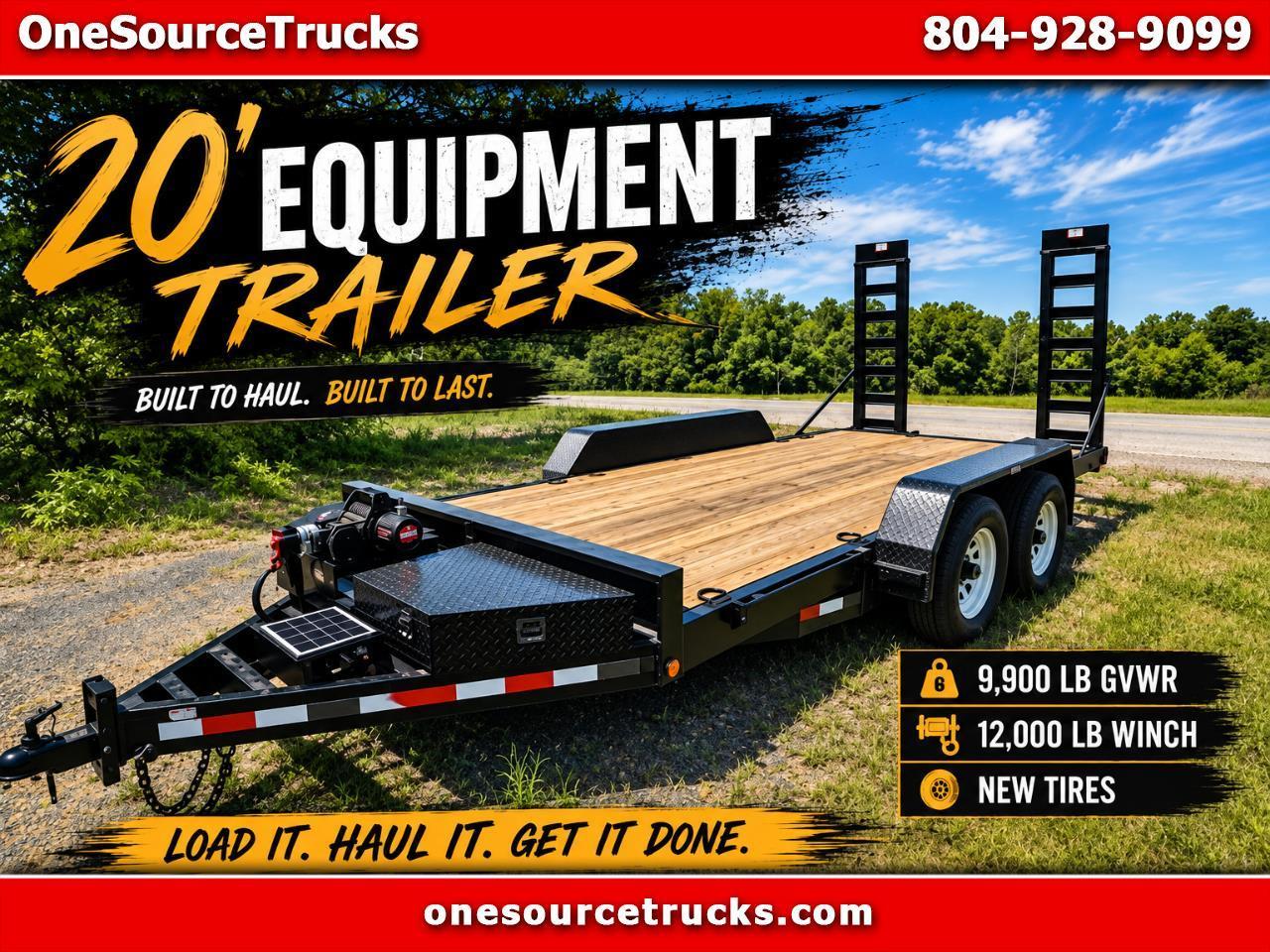2006 Holmes Enterprises Unknown 20' EQUIPMENT TRAILER