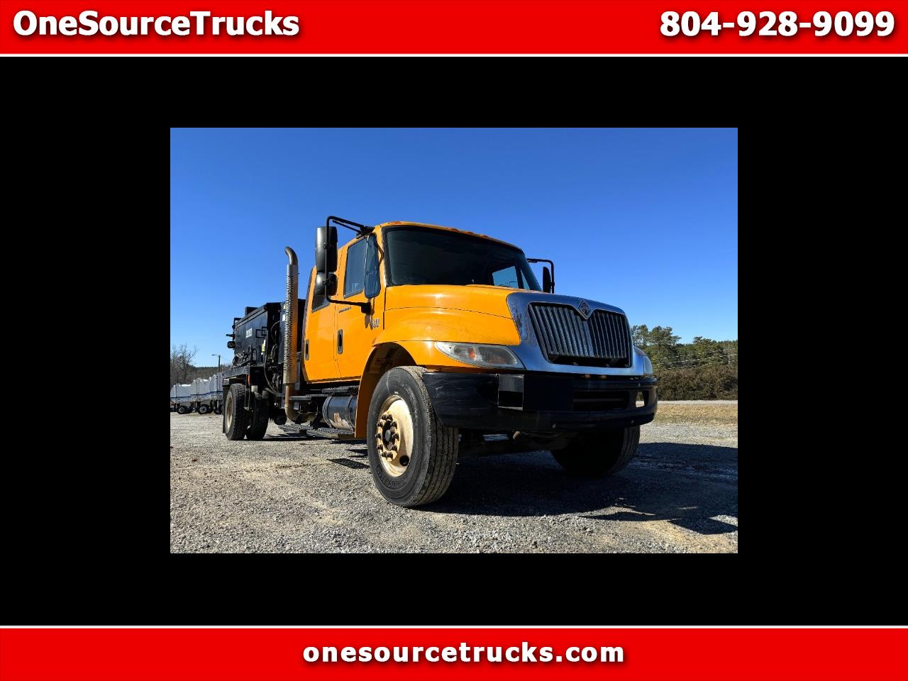 2008 International 4300 PRO PATCH POT HOLE ASPHALT PATCH TRUCK IHC 4300