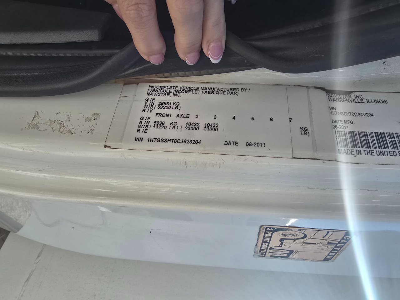 International 7600  2012