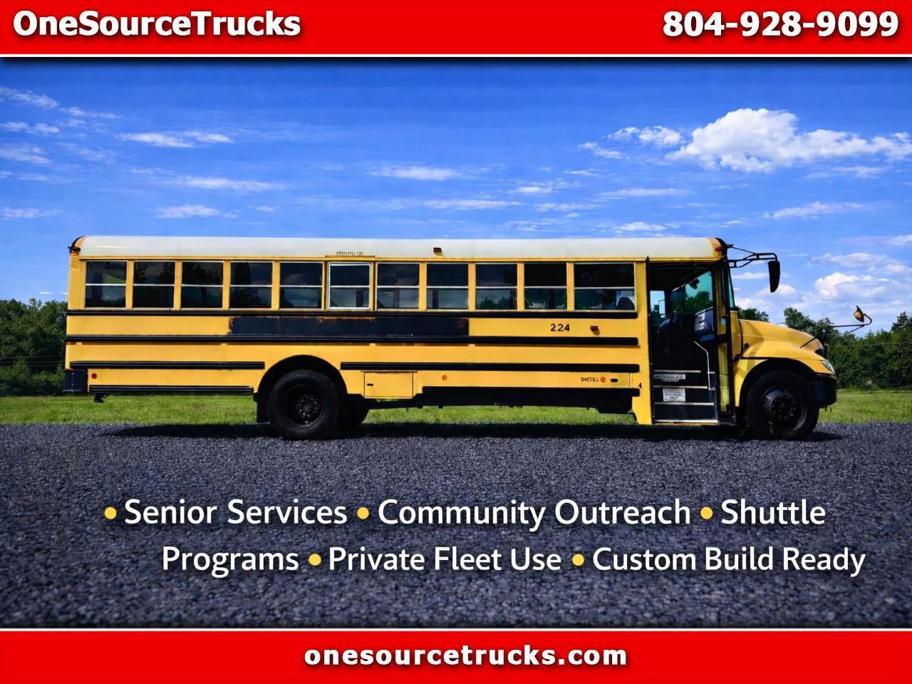 2011 International CE CONVENTIONAL FRONT SCHOOL BUS
