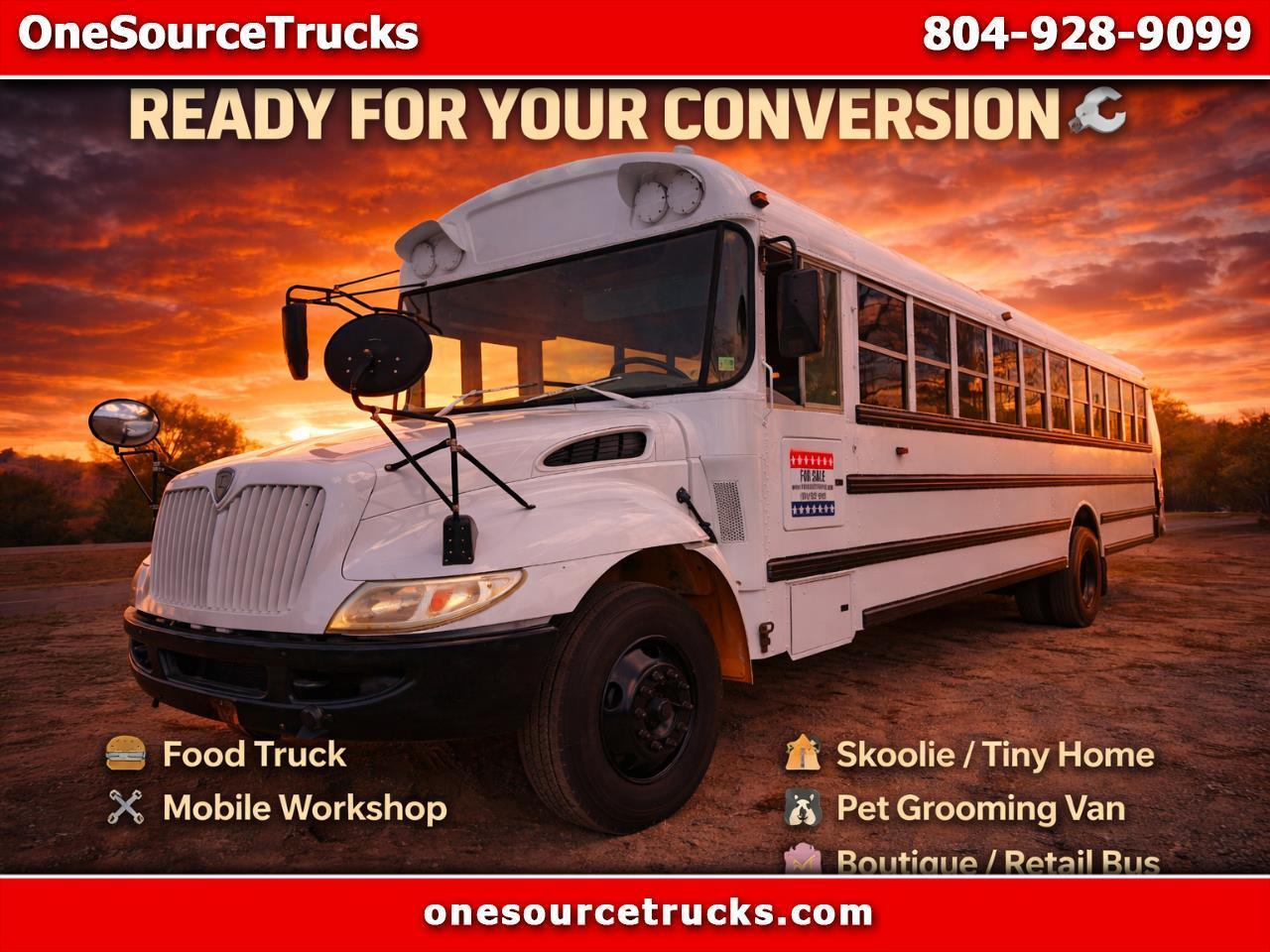 2011 International CE CONVENTIONAL FRONT SCHOOL BUS