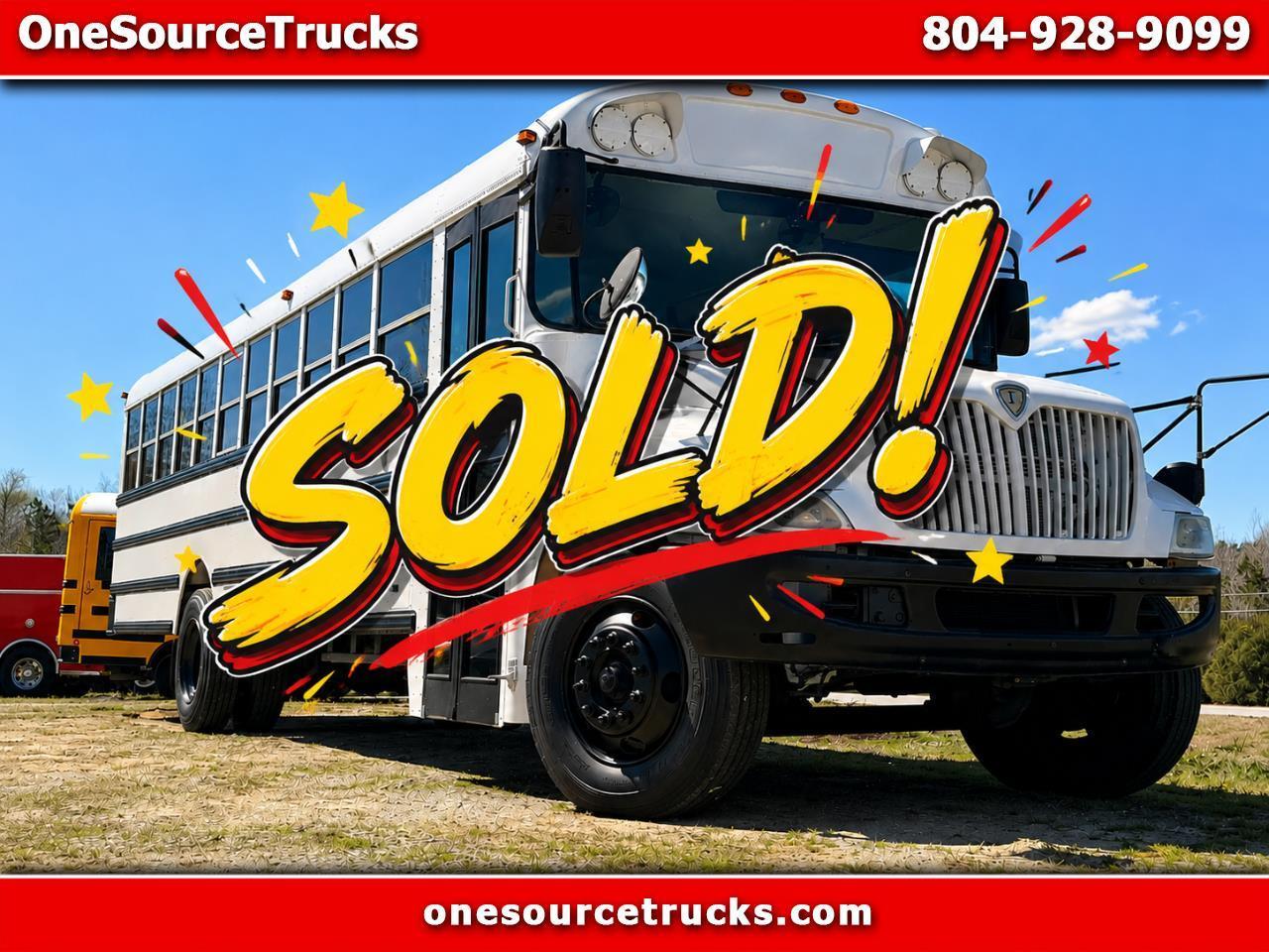 2011 International CE CONVENTIONAL FRONT SCHOOL BUS
