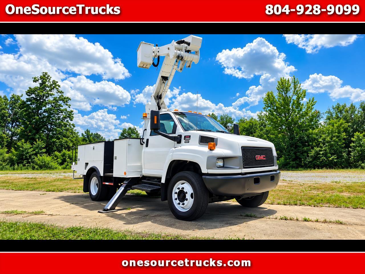 2008 GMC C5500 37' TEREX BUCKET TRUCK UNDER CDL 6.6 DURAMAX